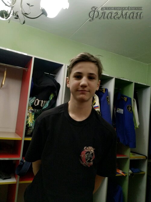 Занятиях в детском клубе «Флагман»